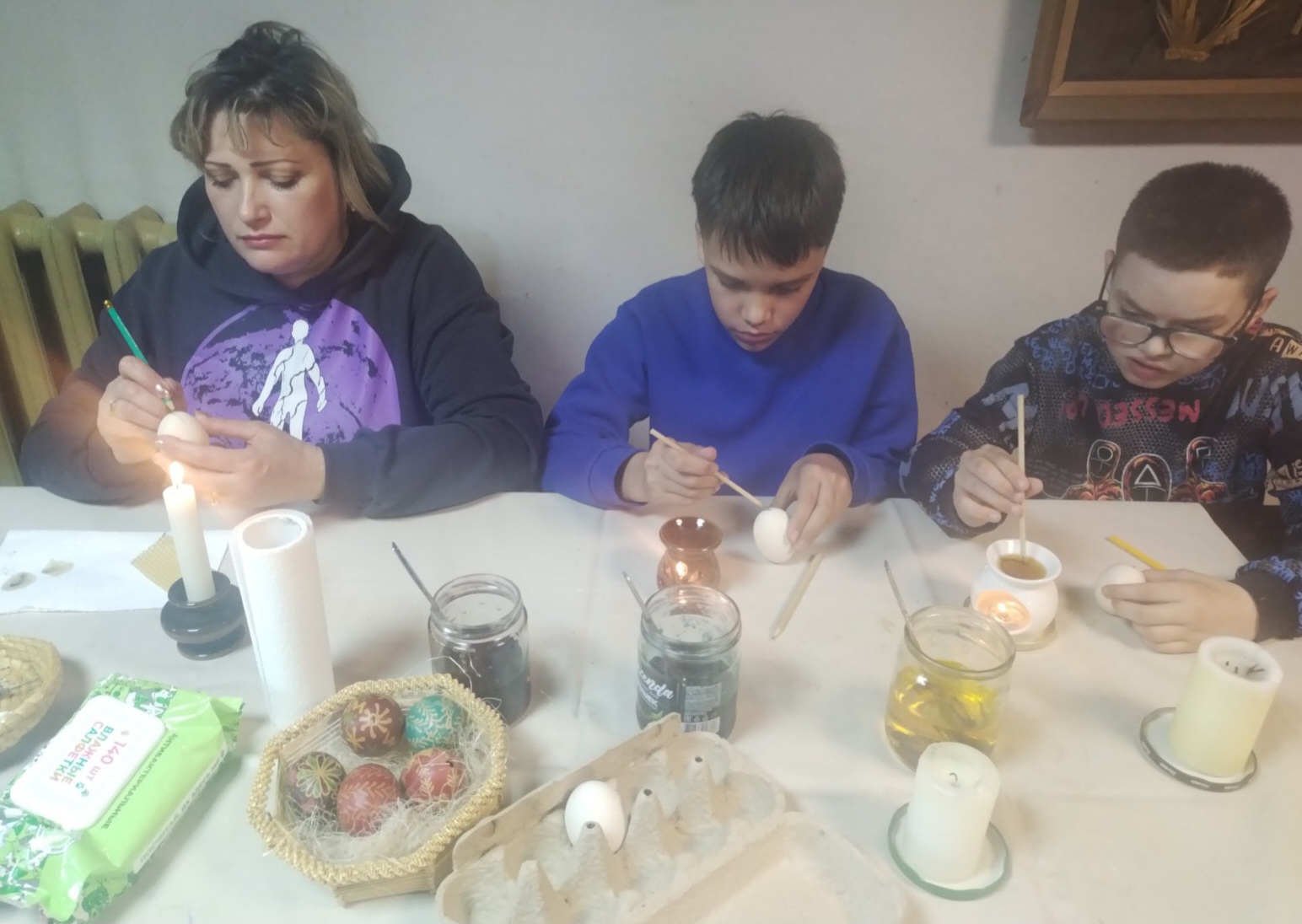 Мастер-класс по росписи яиц "Пасхальные фантазии"